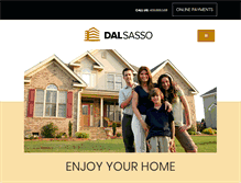 Tablet Screenshot of dalsassorealty.com
